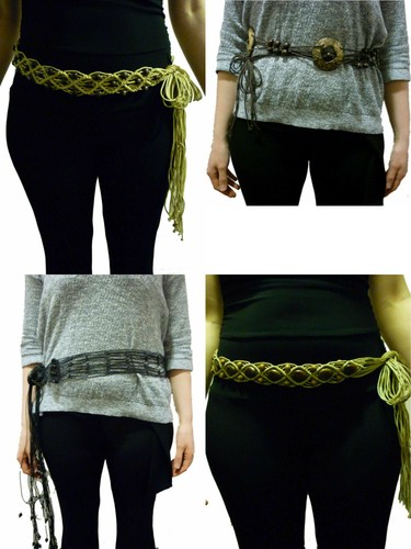 100 new belts macrame - 100,
