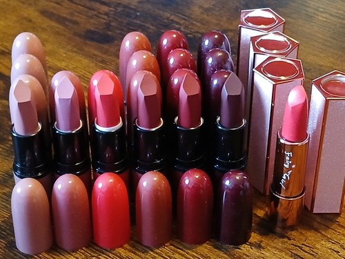 Matte satin lipsticks - &,