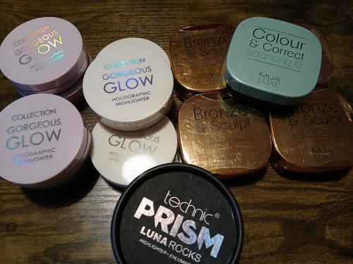 Mixed brand face powder - face,